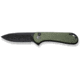 Civivi Knife Mini Praxis 2.98 Od Green G10/black Clam Pack