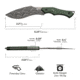 CIVIVI Vaquita Ii Knife - C047C-DS2