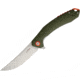 CJRB Gobi Linerlock Green Folding Knife, 3.5 stonewash finish D2 tool steel blade, Green G10 handle, J1906-GNC