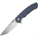 CJRB Taiga Linerlock Gray Folding Knife, 3.75 stonewash finish D2 tool steel blade, Gray textured G10 handle, J1903-GYF