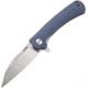 CJRB Talla Linerlock Gray Folding Knife, 3.5 stonewash finish D2 tool steel blade, Gray textured G10 handle, J1901-GYC
