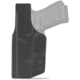 Clip &amp; Carry IWB Kydex Holster for the Glock 19, 19x, 23, 32, 44, Black, Left-Handed, G19-BLK-L