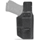 Clip &amp; Carry IWB Kydex Holster for the Glock 19, 19x, 23, 32, 44, Carbon Fiber Black, Right-Handed, G19-CF-BLK-R
