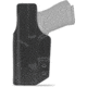 Clip &amp; Carry IWB Kydex Holster for the Glock 19, 19x, 23, 32, 44, Carbon Fiber Black, Right-Handed, G19-CF-BLK-R