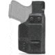 Clip &amp; Carry IWB Kydex Holster for the Glock 26, 27, 33, Carbon Fiber Black, Right-Handed, G26-CF-BLK-R