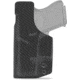 Clip &amp; Carry IWB Kydex Holster for the Glock 26, 27, 33, Carbon Fiber Black, Right-Handed, G26-CF-BLK-R