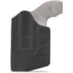 Clip &amp; Carry IWB Kydex Holster for the Kimber K6s 2in, Black, Left-Handed, KIK6-2-BLK-L
