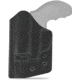 Clip & Carry IWB Kydex Holster for the Smith & Wesson J Frame 442/642/437/637/640/340 2in, Carbon Fiber Black, Right-Handed, SWJ2-CF-BLK-R, EDEMO1