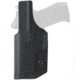 Clip &amp; Carry IWB Kydex Holster for the Walther PDP Compact &amp; Full Size 4in, Black, Left-Handed, WPDP-4-BLK-L