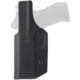 Clip &amp; Carry IWB Kydex Holster for the Walther PDP Compact &amp; Full Size 4in, Black, Left-Handed, WPDP-4-BLK-L