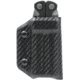 Clip &amp; Carry Kydex Sheath for the Leatherman Charge / +, Carbon Fiber Black, LCHARGE-CF-BLK