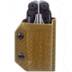 Clip &amp; Carry Kydex Sheath for the Leatherman Surge, Carbon Fiber Brown, LSURGE-CF-BRN