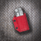 Clip &amp; Carry Kydex Sheath for the Leatherman Wave / Wave+, Carbon Fiber Red, LWAVE-CF-RED