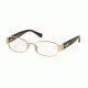 Coach HC5075 Eyeglass Frames 9243-51 - Satin Gold/Dark Tortoise Frame