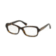 Coach HC6075QF Single Vision Prescription Eyeglasses 5120-52 - Dark Tortoise Frame