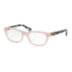 Coach HC6081 Bifocal Prescription Eyeglasses 5350-51 - Blush/Black Crystal Mosaic Frame