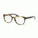 Coach HC6102 Eyeglass Frames 5440-51 - Blk Amber Gltr Varsity Stripe Frame