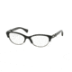 Coach KITTY HC5063 Progressive Prescription Eyeglasses 5269-51 - Black Dark Silver Frame