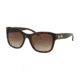 Coach L1045 HC8243 Progressive Prescription Sunglasses, 55mm, Dark Tortoise, HC8243-541713-55-PRO