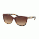 Coach L109 HC8132 Progressive Prescription Sunglasses HC8132-543713-57 - Lens Diameter 57 mm, Frame Color Burgundy Tortoise/Tortoise