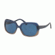 Coach L1592 HC8178F Progressive Prescription Sunglasses HC8178F-547480-57 - Lens Diameter 57 mm, Frame Color Denim Taupe Glitter Gradient