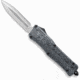 Cobra Tec Knives CTK-1 OTF Large Knife, 3.75, D2 Steel, Dagger Point, Aluminum Alloy Carbon Fiber Handle, LCFCTK1LDAGNS