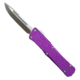 Cobra Tec Knives MKPURMDNS Mini Mamba Knurled D2 2.25 D2 Steel Drop Point Alumi