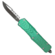 CobraTec Knives FS-X Small OTF Knife, 3in, D2 Steel, Drop Point, Aluminum Handle, STBFSXSDNS