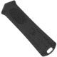 CobraTec Knives California 952 OTF Automatic Folding Knife, 1.75in, Stonewashed D2 Steel, Non-Serrated Drop Blade, Black, CALI952BLKDNS