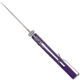 Cobratec Knives Cobratec Edc Scout Bar Lock 3.12 Purple Stainless Steel