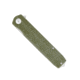CobraTec Knives Large Kuzio Automatic Folding Knife, 3.75in, D2 Lightly Stonewashed, Drop Blade, Od Green Handle, CTKUZIOODGDNS