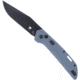 CobraTec Knives Naja Automatic Folding Knife, 3.5 in, D2 Steel, Drop Point, G-10, Slate Grey Handle, CTNAJSLGRY