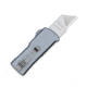 CobraTec Knives OTF Utility Automatic Folding Knives, 2in, Carbon Steel Blade, Gray Aluminum Handle, CTOTFUTGRY