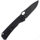 CobraTec Knives Raven Folding Knife, 3.25 in Blade, D2, Black, CTRVN