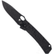 CobraTec Knives Raven Folding Knife, 3.25 in Blade, D2, Black, CTRVN