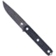 CobraTec Knives Outdoor Warrior Fixed Blade Knife, 4.5 in, D2 Stonewashed Steel, Plain Drop Point, G-10, Black, CTOWBLKDNS