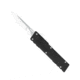 CobraTec Knives Gentlemen's Gen II OTF Knife, 2.8in, Drop Non-Serrated, Black, GENT2BLKCM154DNS