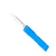 CobraTec Knives Gentlemen's Gen II OTF Knife, 2.8in, Drop Non-Serrated, Blue, GENT2BLUCM154DNS