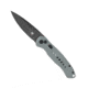CobraTec Knives Diablo Folding Knife, 3.5 in Blade, D2 Steel, Drop Point Blade, G-10, Grey Handle, GRYDIABLOAUTO