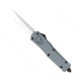 CobraTec Knives FS-3 Large OTF Automatic Folding Knife, 3.5in, D2 Steel, Drop Non-Serrated Blade, Carbon Fiber Handle, LCFFS-3DNS