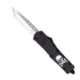 CobraTec Knives FS-3 Large OTF Automatic Folding Knife, 3.5in, D2 Steel, Tanto Non-Serrated Blade, Cerakote/Jolly Roger Handle, LJRFS-3TNS