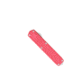 CobraTec Knives Large Warrior OTF Knife, 3.25in, M390 Drop Non-Serrated Blade, Red, CTWRDM390DNS