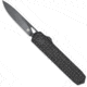 CobraTec Knives Mamba Fixed Blade Knives, 4.75in, D2 Steel, Black Textured Aluminum Handle, 164137