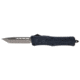 CobraTec Knives CTK-1 Medium OTF Automatic Folding Knife, 3in, D2 Steel, Tanto Blade, Aluminum Alloy NYPD Blue Handle, MNYCTK1MTNS