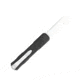 CobraTec Knives Raptor OTF Knife, 3.13in, D2 Steel, Drop Non-Serrated, Black, CTRPTBLKDNS