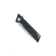 CobraTec Knives Riptide D2 3 in Folding Knive, D2 Blade, G-10, Black, CTRTDD2BLK