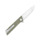 CobraTec Knives Riptide D2 3 in Folding Knife, D2 Blade, G-10, OD Green, CTRTDD2ODG