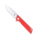 CobraTec Knives Riptide D2 3 in Folding Knive, D2 Blade, G-10, RED, CTRTDD2RED