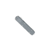 CobraTec Knives Small Warrior OTF Knife, 2.25in, M390 Drop Non-Serrated Blade, Grey Handle, SCTWGRYM390DNS