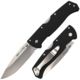 Cold Steel Air Lite Drop Point Folding Knife, 3.5in, AUS-10A, Drop Point Blade, Black Long G-10 Handle, CS-26WD